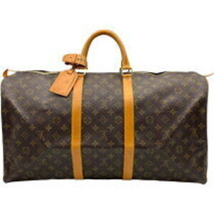 Louis Vuitton Keepall Brown Monogram Boston Bag